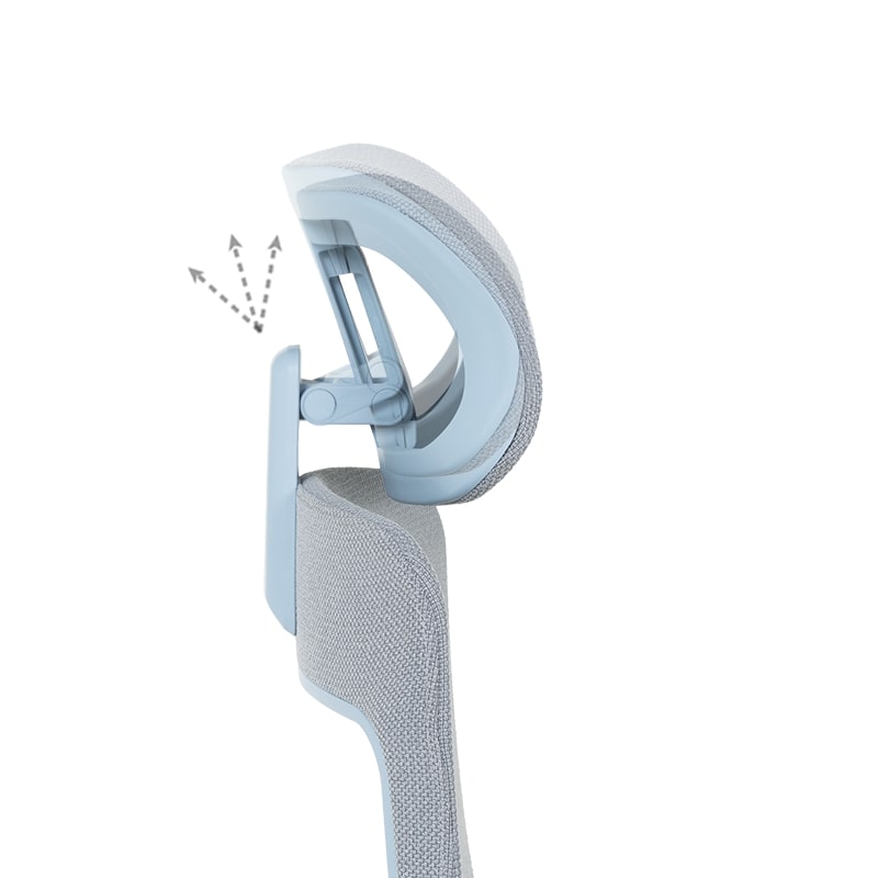 Ергономичен офис стол Carmen Ermelo син